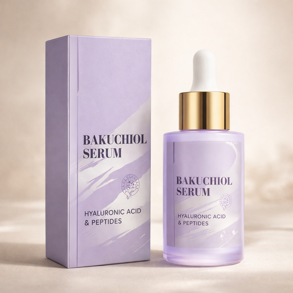 Sérum visage au bakuchiol – Anti-rides & éclat naturel