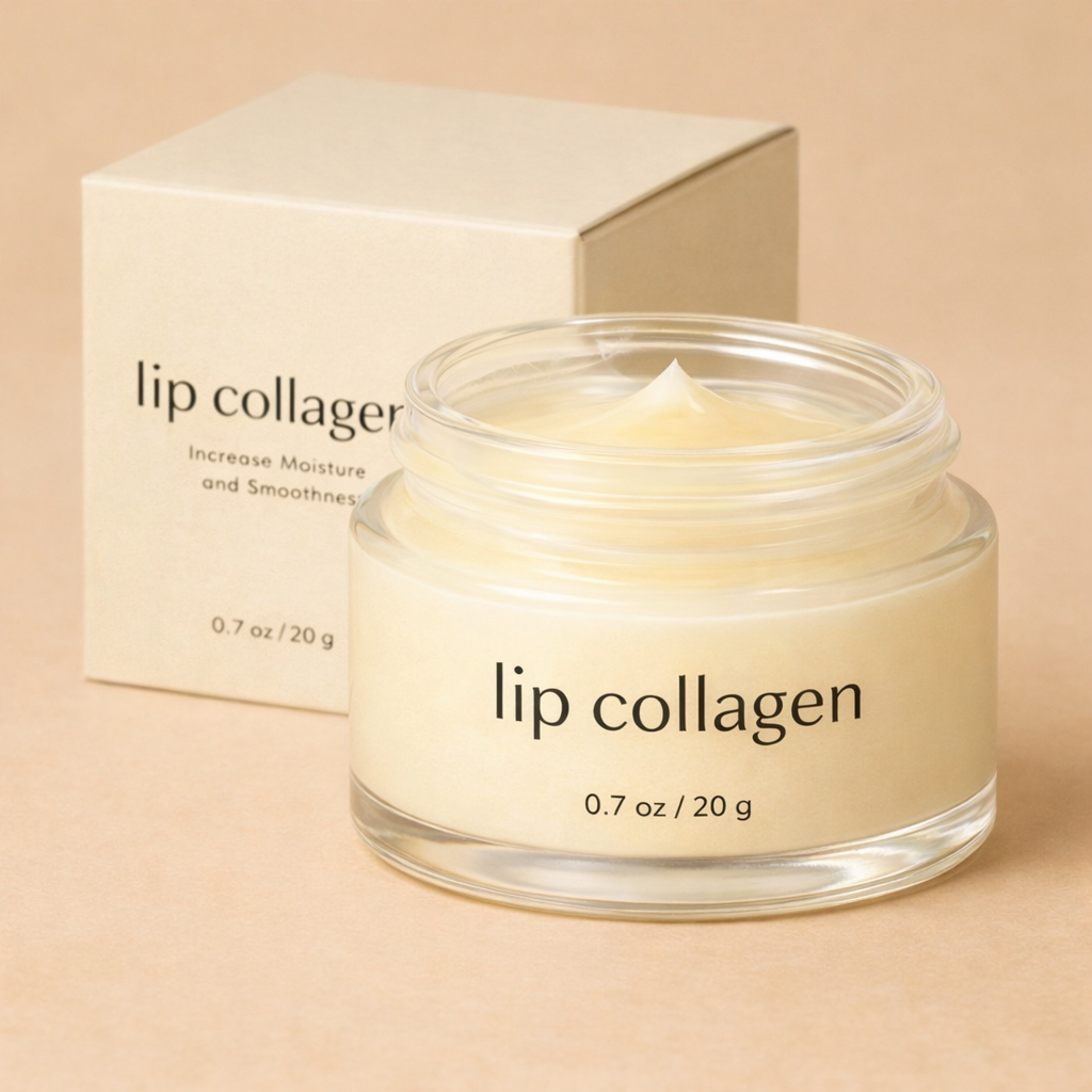 Baume lèvres au collagène – Hydratation & lèvres repulpées